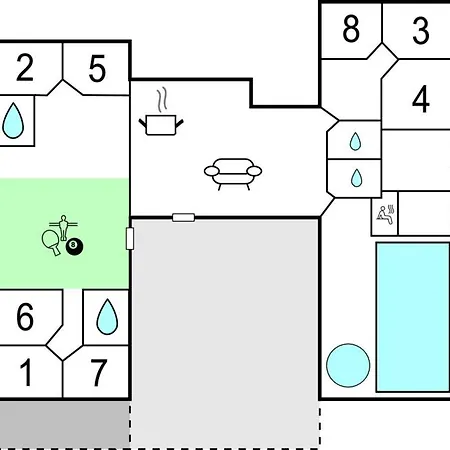 Beautiful In Idestrup With Sauna